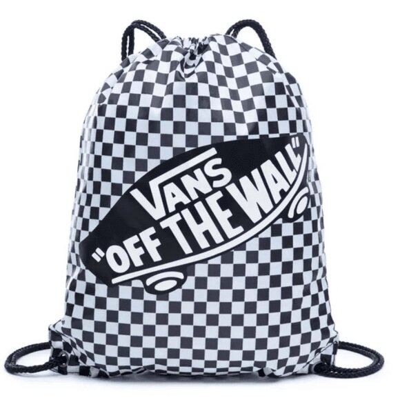 New Vans Off The Wall Black And White Checkered Pattern Benched Bag O/S - Picture 3 of 8